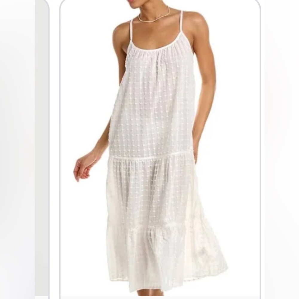 Madewell Swiss Dot Cover-Up Maxi Dress
